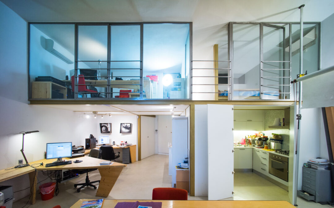 piccolo loft per un fotografo