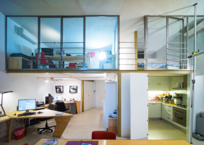 piccolo loft per un fotografo